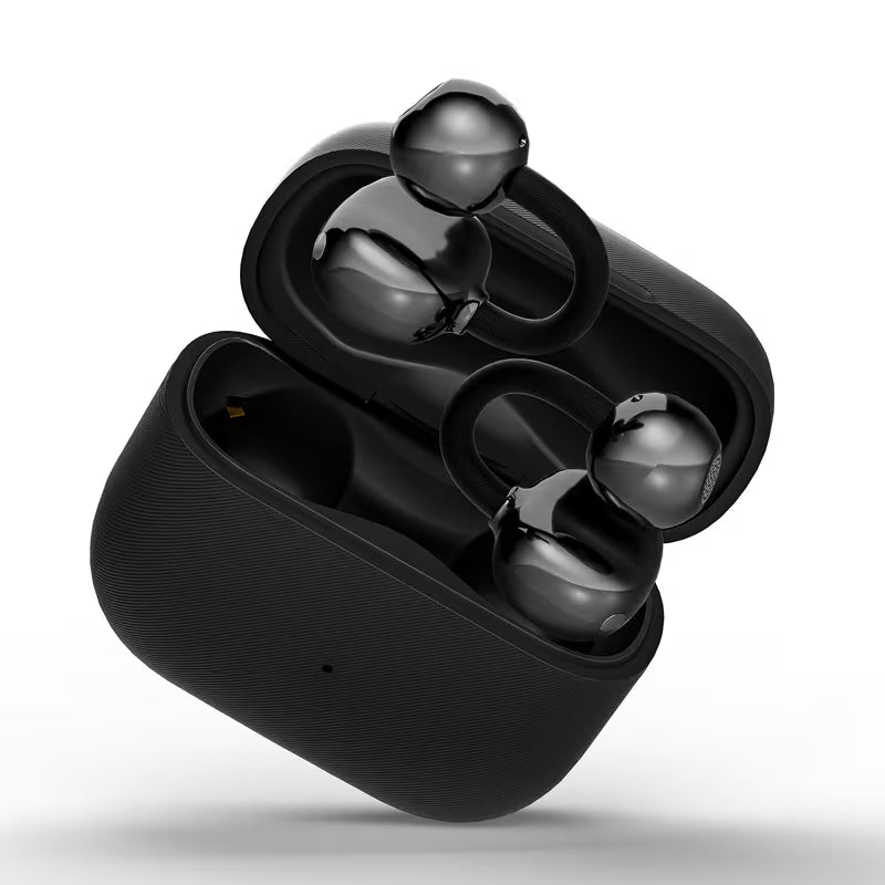 Sound Haven Open-Ear Rechargeable Sound Amplifier, Equipped with Portable Charging Box