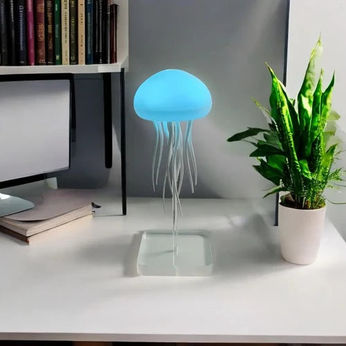 Aesthetic LED Jellyfish Night Light Lamp