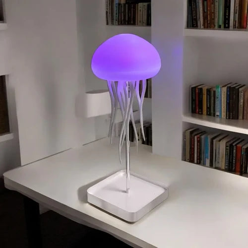 Aesthetic LED Jellyfish Night Light Lamp