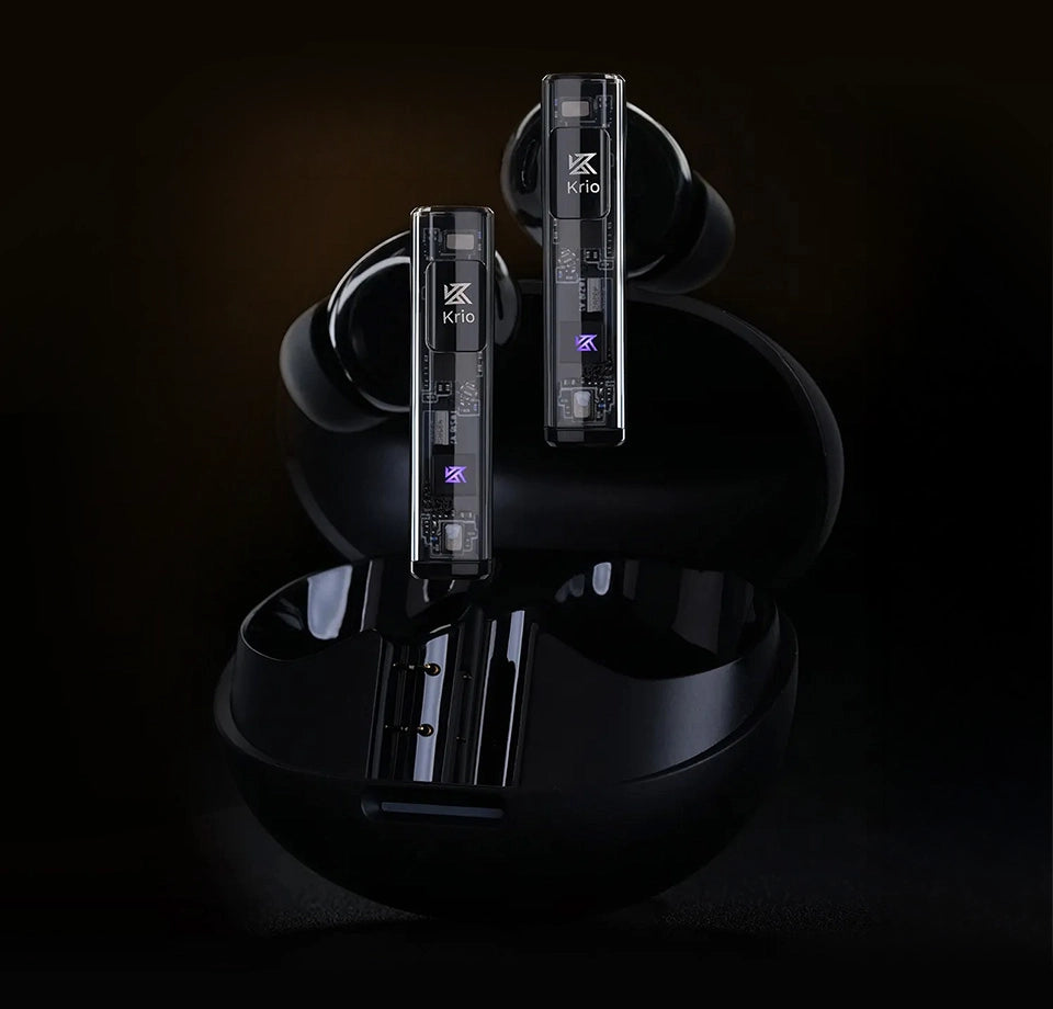 KZ Krio True Wireless Earbuds, Bluetooth 5.3 HiFi Deep Bass Stereo Sound Headphones